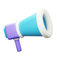 3D Megaphone Icon png