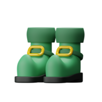 3d Saint Patrick chaussure png