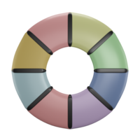 palette color settings 3d rendering png