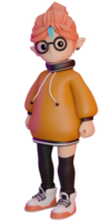 3d women character png