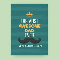 Most Awesome DAD with Crown Most Awesome DAD with Crown