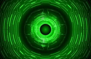 Modern Cybersecurity Eye on Technology Background vector