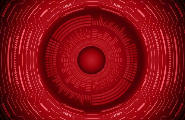 Modern Cybersecurity Technology Icon Pack with Eyes