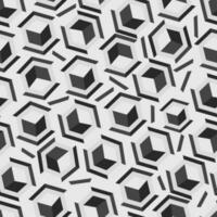 Endless Geometric Hexagon Pattern Background. vector