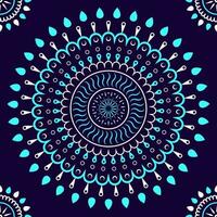 Exquisite Mandala Seamless Pattern Background. vector