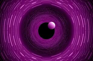 Modern Cybersecurity Eye on Technology Background vector
