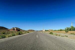 Scenic road view photo