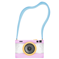 waterverf camera zomer png