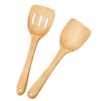 aquarelle spatule cuisinier png