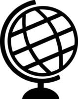 Globe planet earth icon symbol vector image. Illustration of the world global vector design. EPS 10