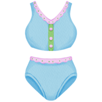 watercolor bikini clip art png