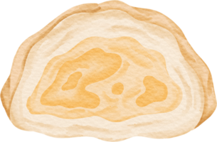 watercolor choux cream png