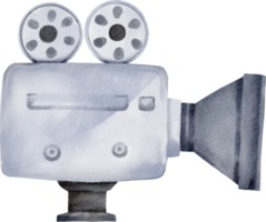 watercolor camera clip art png