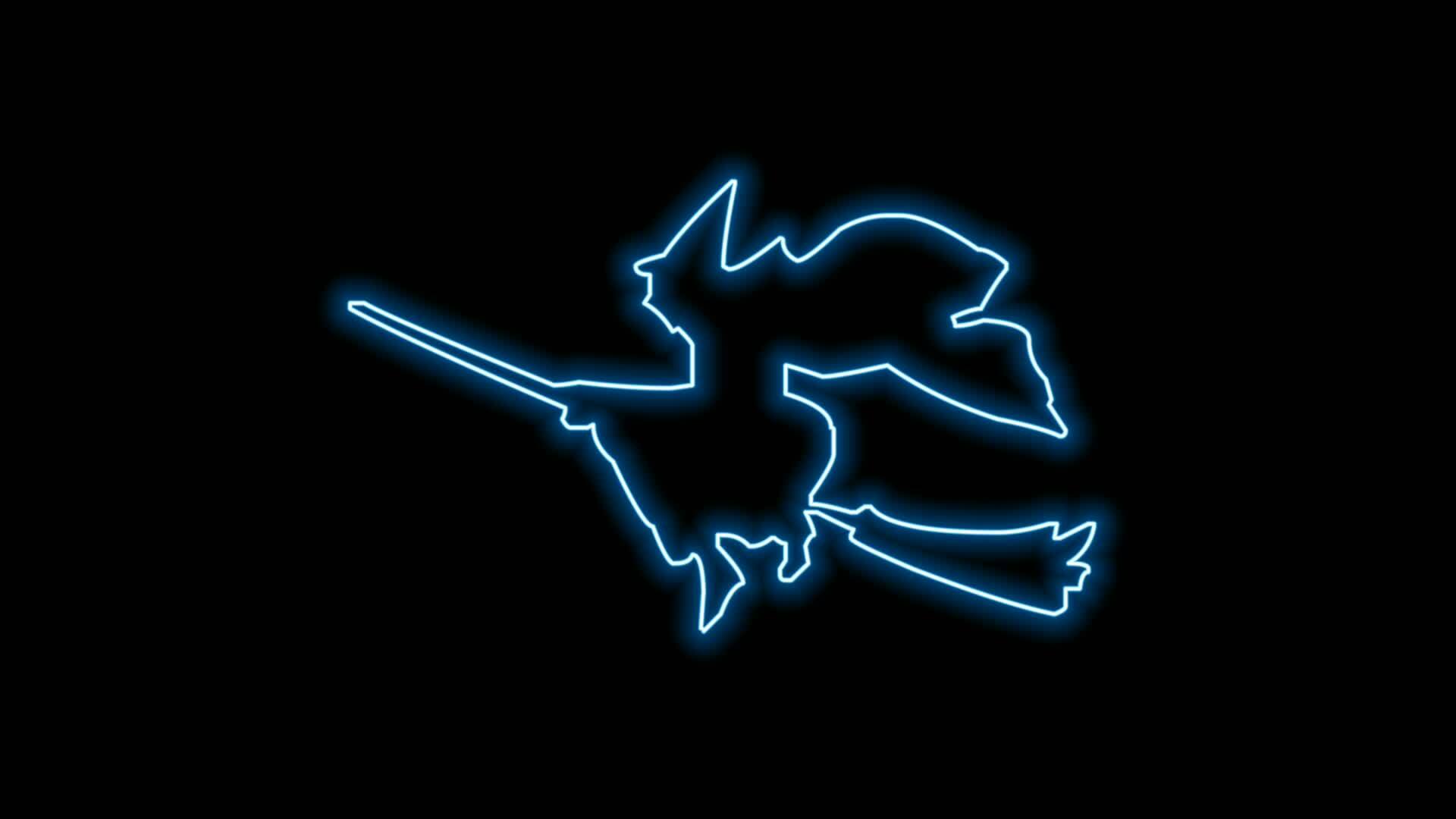 Happy halloween neon light background 23412045 Stock Video at Vecteezy
