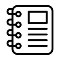 Notebook Icon Design vector