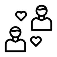 Relationship Icon Design vector