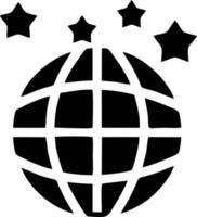 Globe planet earth icon symbol vector image. Illustration of the world global vector design. EPS 10