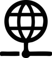 Globe planet earth icon symbol vector image. Illustration of the world global vector design. EPS 10