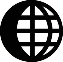 Globe planet earth icon symbol vector image. Illustration of the world global vector design. EPS 10