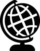 Globe planet earth icon symbol vector image. Illustration of the world global vector design. EPS 10