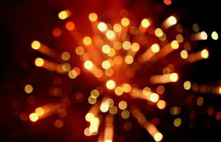 Sparkling colorful background firework photo