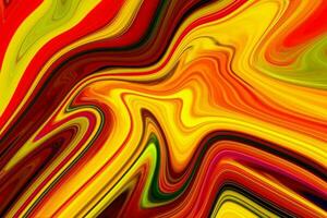 Colorful Liquid Marble Texture artistic style. Colorful background photo