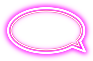 retrò neon confine. annuncio tavola. png