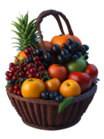 busket de frutas png gratis descargar