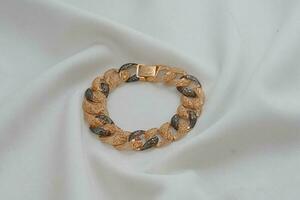 luxury gold bracelet jewelry black photo