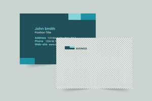 Business Networking business card template. A clean, modern, and high-quality design business card vector design. Editable and customize template business card
