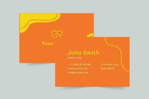 Dog Walker business card template. A clean, modern, and high-quality design business card vector design. Editable and customize template business card