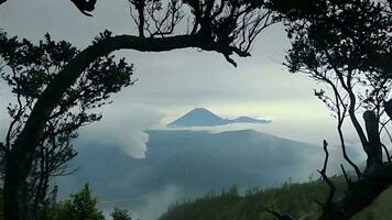 mountain bromo in east java indonesia in the morning for prewedding video