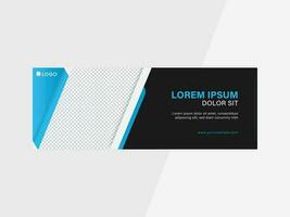 Business Banner Or Header Design With Given Space For Text Or Image. vector