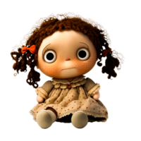 A Doll White Transparent. png