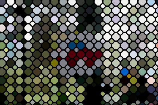 white domination hole pattern abstract background photo