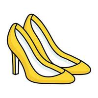 A beautiful design icon of heel Web vector