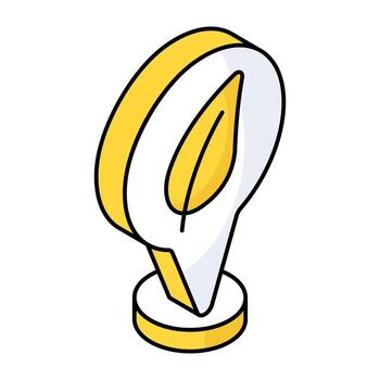 An icon design of echolocation vector