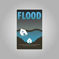 flood icon logo vector