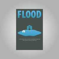 flood icon logo vector