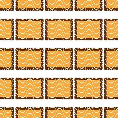 Pattern homemade cookie different taste in pastry biscuit