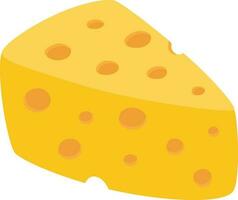 Illustration cartoon cheese vector