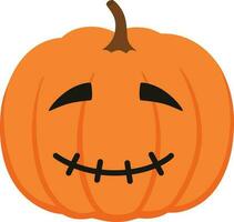 Illustration halloween pumpkin vector