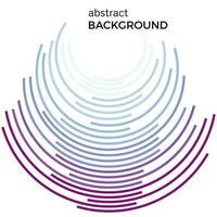 Abstract background with blue colorful lines. Colored circles with place for your text on a white background. vector