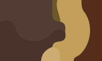 Aesthetic brown abstract background with copy space area. Suitable for poster and banner vector