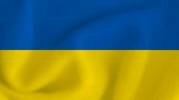 Ukrainian national flag vector