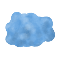 süße aquarellwolke png