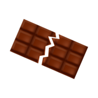 chocolate bar ilustración png
