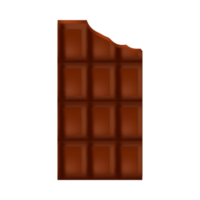 chocola bar illustratie png