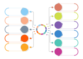 infografía con 11 pasos, procesos u opciones. png