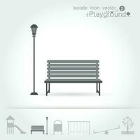 Playground icon isolate set Vector illustration.